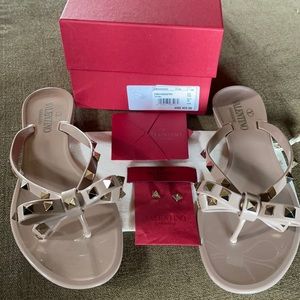 Size 38 & 37 Valentino sandals